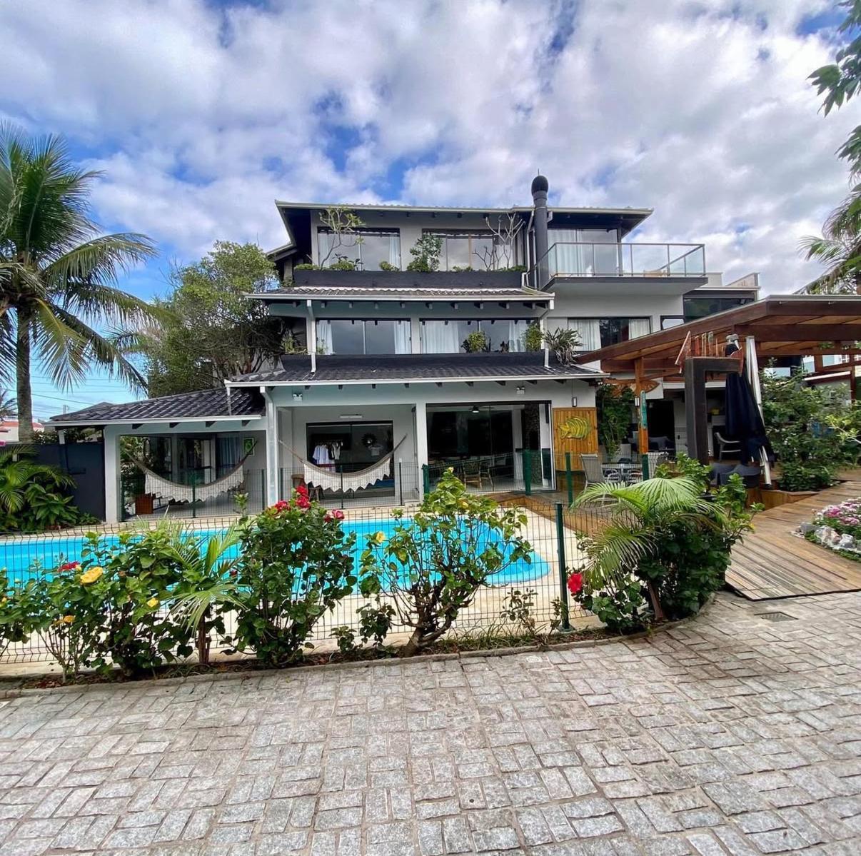Pousada Casa Da Praia Sao Francisco do Sul Esterno foto